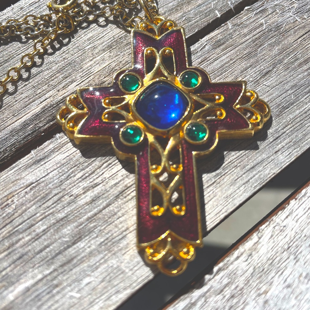 Gothic Cross Necklace